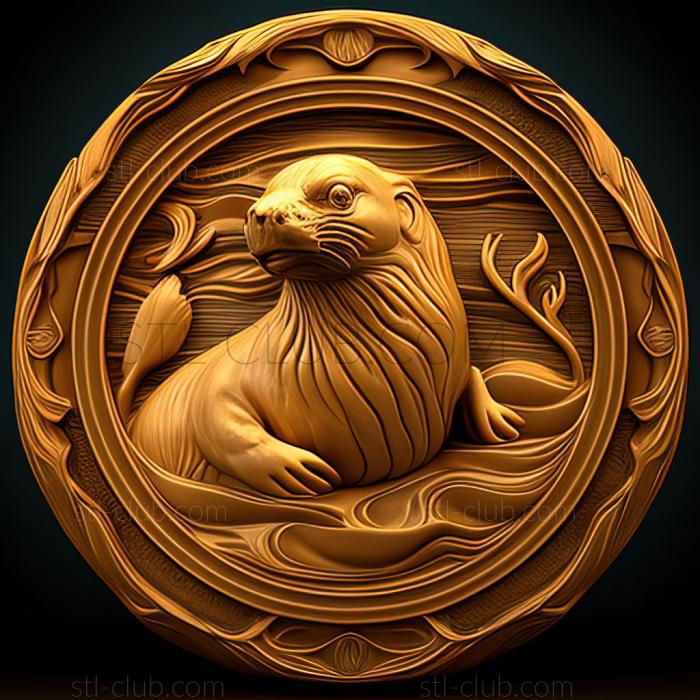 st Gaston seal famous animal